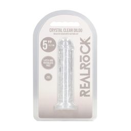 Realrock by shots Realistische Dildo - 5 / 12,7 cm - Transparant (8714273030108)