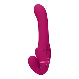Vive by shots Ai - Dual Vibrating  Air Wave Tickler Strapless Strapon (8714273537522)
