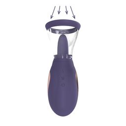 Pumped by shots Enhance - Oplaadbare Vulva en Borst Pomp - Paars (8714273054791)