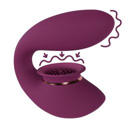 Innovation by shots Twitch 3 - Oplaadbare Vibrator en Suction - Bordeaurot (8714273054982)