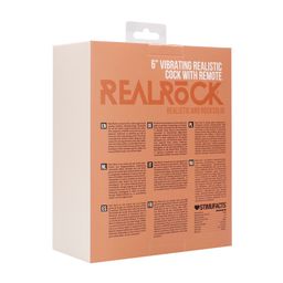 Realrock by shots Vibrerende Realistische Cock met Scrotum - 6 / 15 cm (8714273070739)