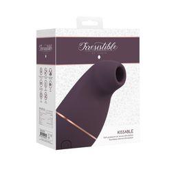 Irresistible by shots Kissable - Zuig Vibrator (8714273549341)