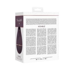 Irresistible by shots Kissable - Zuig Vibrator (8714273549341)