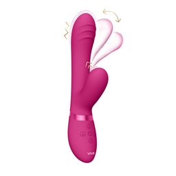 Vive by shots Tani - Finger Motion met Pulse-Wave Vibrator - Roze (7423522539583)