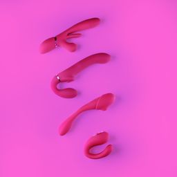 Vive by shots Mirai - Dubbelzijdige Pulse Wave  Air Wave Buigbare Vibrator (8714273537942)