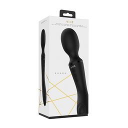 Vive by shots Enora - Wand  Vibrator - Zwart (8714273522009)