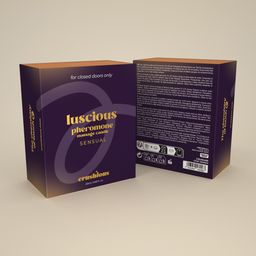 Crushious Luscious - Massage Candle with Pheromones and Sensual Aroma - 0.68 fl oz / 20 ml (7403254162563)