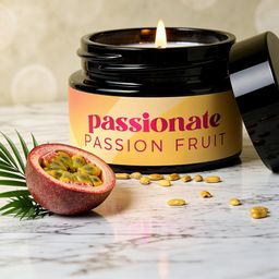 Crushious Passionate - Massage Candle with Pheromones and Passion Fruit Scent - 0.68 fl oz / 20 ml (7403254162600)