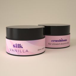 Crushious Silk - Massage Candle with Pheromones and Vanilla Scent - 0.68 fl oz / 20 ml (7403254162525)