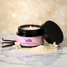 Crushious Silk - Massage Candle with Pheromones and Vanilla Scent - 0.68 fl oz / 20 ml (7403254162525)
