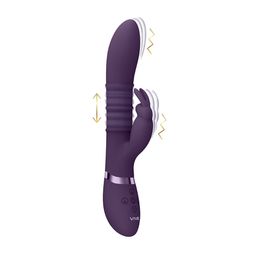 Vive by shots Sora - Up  Down Stimulerende Ringen, Vibrerende G-Spot Rabbit - Paars (8714273493286)