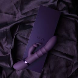 Vive by shots Sora - Up  Down Stimulerende Ringen, Vibrerende G-Spot Rabbit - Paars (8714273493286)