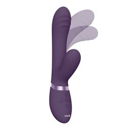 Vive by shots Tani - Finger Motion met Pulse-Wave Vibrator - Paars (7423522539590)