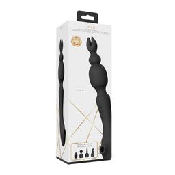 Vive by shots Nami - Pulse Wave  Vibrating Wand - Zwart (7423522539545)