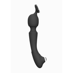 Vive by shots Nami - Pulse Wave  Vibrating Wand - Zwart (7423522539545)