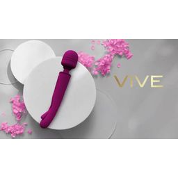 Vive by shots Kiku - Dubbelzijdige Wand met Innovatieve G-Spot Flapper Stimulator - Roze (8714273051820)
