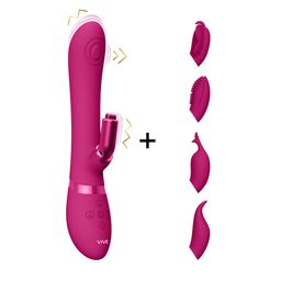 Vive by shots Etsu - Pulse Wave G-Spot Rabbit  Clitoral Stimulator - Roze (7423522537589)