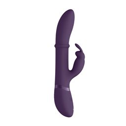 Vive by shots Halo - Ring Rabbit Vibrator - Paars (8714273545039)