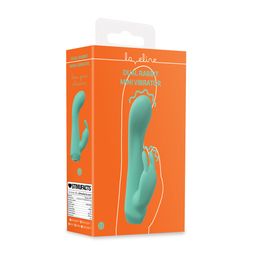 Loveline by shots Mini Dual Rabbit Vibrator - Groen (8714273021472)