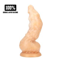 Ouch! by shots Gouden Alien Indringer - Siliconen Dildo - Goud (8714273024312)