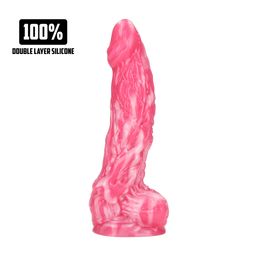 Ouch! by shots Imp Demon - Siliconen Dildo - Rood (8714273024206)