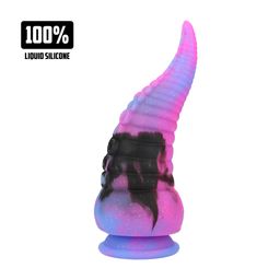 Ouch! by shots Deep Riser - Siliconen Dildo - Paars (8714273024398)