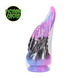 Ouch! by shots Deep Riser - Siliconen Dildo - Paars (8714273024398)