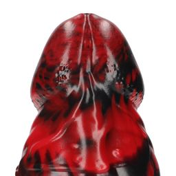 Ouch! by shots Demon Master - Siliconen Dildo - Rood/Zwart (8714273024336)