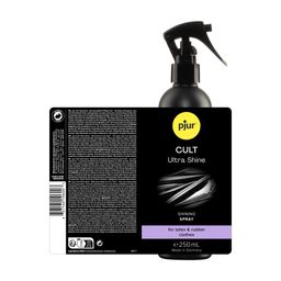 Pjur Cult Ultra Shine - Glansspray voor Rubber en Latex Kleding - 250 ml (827160117375)