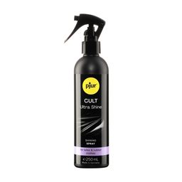 Pjur Cult Ultra Shine - Glansspray voor Rubber en Latex Kleding - 250 ml (827160117375)