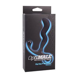 Doc johnson Zig Zag Silicone Prostate Massager - Black (782421098919)