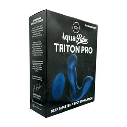 EXS AquaPulse - Triton Pro - Prostaat Massager met Afstandsbediening - Blauw (5027701010140)