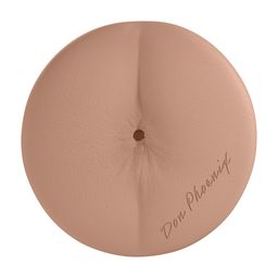 Xkin by shots Metallix - Don Phoenix - Vibrating Torch Masturbator with Suction - Ass - 660g - Red/Tan (8714273031419)