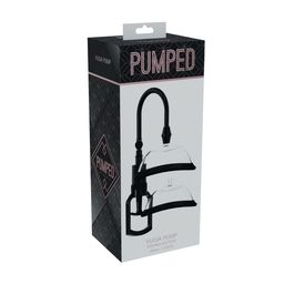 Pumped by shots Handmatige Vagina Pomp - Zwart (8714273029294)