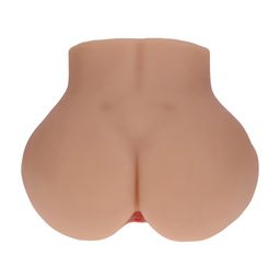 Xkin by shots Bodyforms - Nina Vale - Dubbele Ingang Vibrerende Masturbator - 2,5 kg / 5,7 lbs - Tan (8714273029966)
