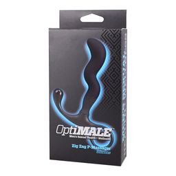 Doc johnson Zig Zag Silicone Prostate Massager - Black (782421098919)