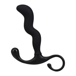 Doc johnson Zig Zag Silicone Prostate Massager - Black (782421098919)