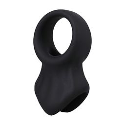 Doc johnson The Presenter - Silicone Cockring - Black (782421098414)