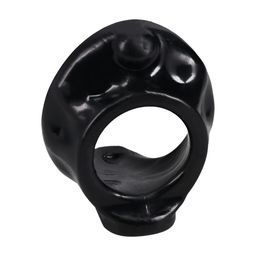 Doc johnson Offer It - Silicone Cockring - Black (782421098421)