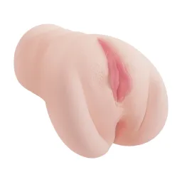 Xkin by shots Superheroes - Phyra - Dual Entry Vibrating Masturbator - 660g - Flesh (8714273031822)