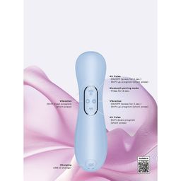 Satisfyer Pro 2 Generatie 4 - Dubbele Luchtpulsvibrator - Serene Blauw (4061504095400)