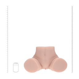 Xkin by shots Bodyforms - Vera Dawn - Dubbele Ingang Vibrerende Masturbator - 6,3 kg / 14,1 lbs - Vlees (8714273029867)