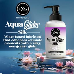 EXS AquaGlider Silk - Waterbasis Glijmiddel - 250 ml (8684936803090)