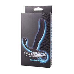 Doc johnson Smooth Silicone Prostate Massager - Black (782421098902)