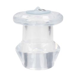 Ouch! by shots Hollow Anal Dilator with Plug - Xtra Large - Clear (8714273014894)