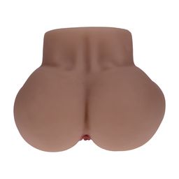 Xkin by shots Bodyforms - Kaya Bloom - Dubbele Ingang Vibrerende Masturbator - 2,4 kg / 5,4 lbs - Bruin (8714273029812)