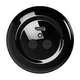 Xkin by shots Metallix - Lana Eclipse - Vibrerende Fakkel Masturbator met Zuigfunctie - Pussy - 660g - Zwart/Tan (8714273031372)