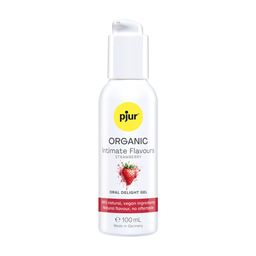 Pjur Organic - Intimate Flavours - Strawberry - Oral Delight Gel - 3.4 f loz / 100 ml (827160117290)