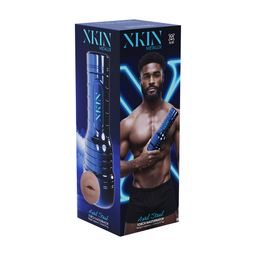 Xkin by shots Metallix - Axel Steel - Torch Masturbator - Mouth - 570g - Blue/Brown (8714273031303)