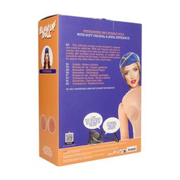 S-line by shots Stewardess - Opblaasbare Pop - Vaginaal en Anaal (8714273016027)